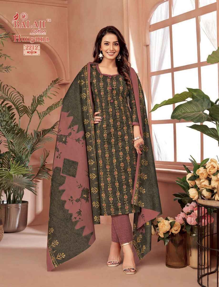 Balaji Hangama Vol 22 Cotton Suits Surat Wholesale Market ( 12 pcs Catalogue )