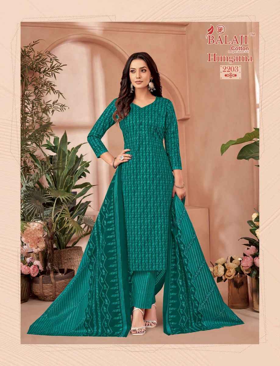Balaji Hangama Vol 22 Cotton Suits Surat Wholesale Market ( 12 pcs Catalogue )