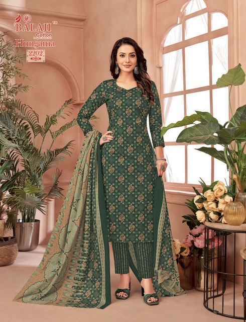 Balaji Hangama Vol 22 Cotton Suits Surat Wholesale Market ( 12 pcs Catalogue )