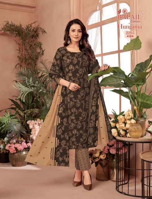 Balaji Hangama Vol 22 Cotton Suits Surat Wholesale Market ( 12 pcs Catalogue )