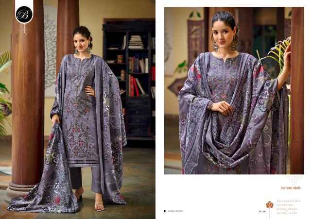Belliza Designer Chevron Vol 3 Cotton Dress Material - Wholesale Catalog Surat ( 6 pcs Catalogue )