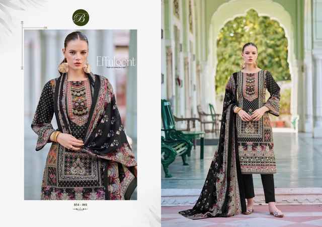 Belliza Designer Haseen Cotton Dress Material Wholesale Market ( 8 pcs Cataloge )