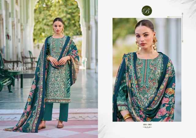 Belliza Designer Haseen Cotton Dress Material Wholesale Market ( 8 pcs Cataloge )