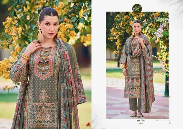 Belliza Designer Haseen Cotton Dress Material Wholesale Market ( 8 pcs Cataloge )