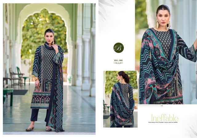 Belliza Designer Haseen Cotton Dress Material Wholesale Market ( 8 pcs Cataloge )