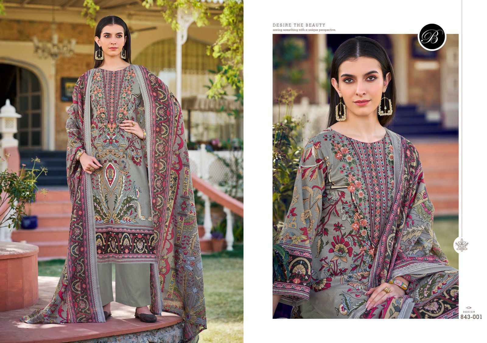 Belliza Designer Naira Vol 105 Cotton Suits New Catalog ( 8 pcs Catalogue )