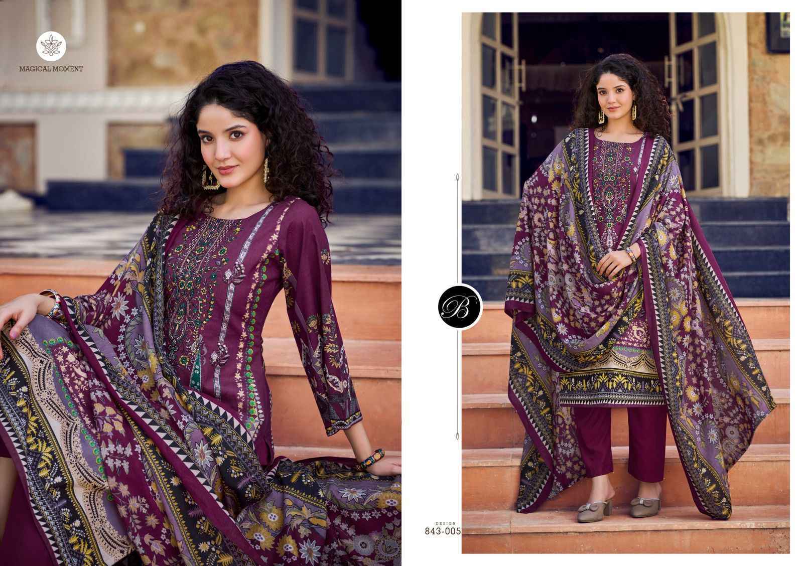 Belliza Designer Naira Vol 105 Cotton Suits New Catalog ( 8 pcs Catalogue )