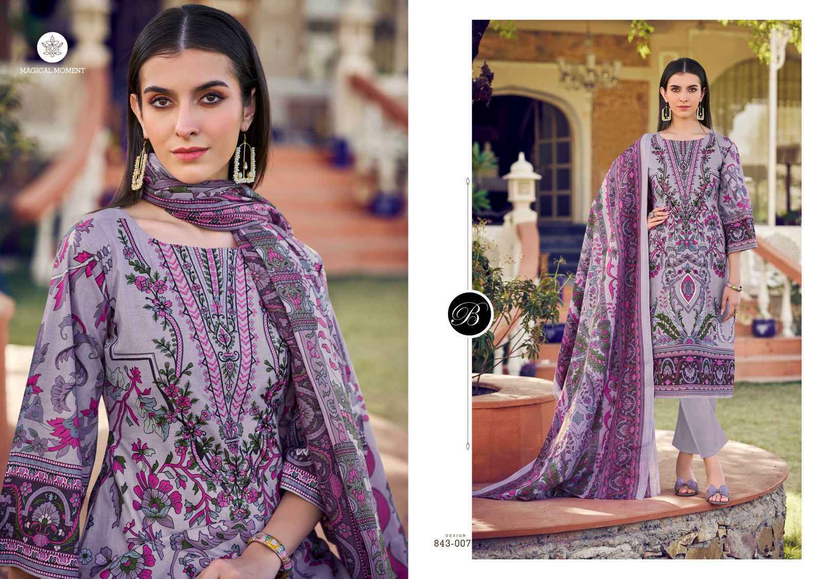 Belliza Designer Naira Vol 105 Cotton Suits New Catalog ( 8 pcs Catalogue )