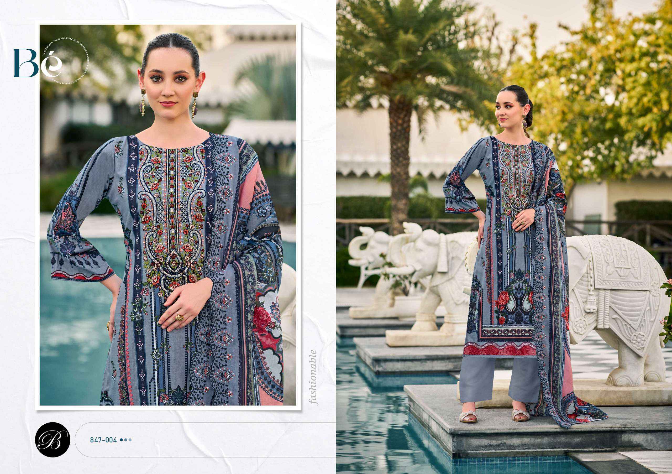 Belliza Guzarish Vol 23 Cotton Dress Material Wholesale Rate ( 8 Pcs Catalog )