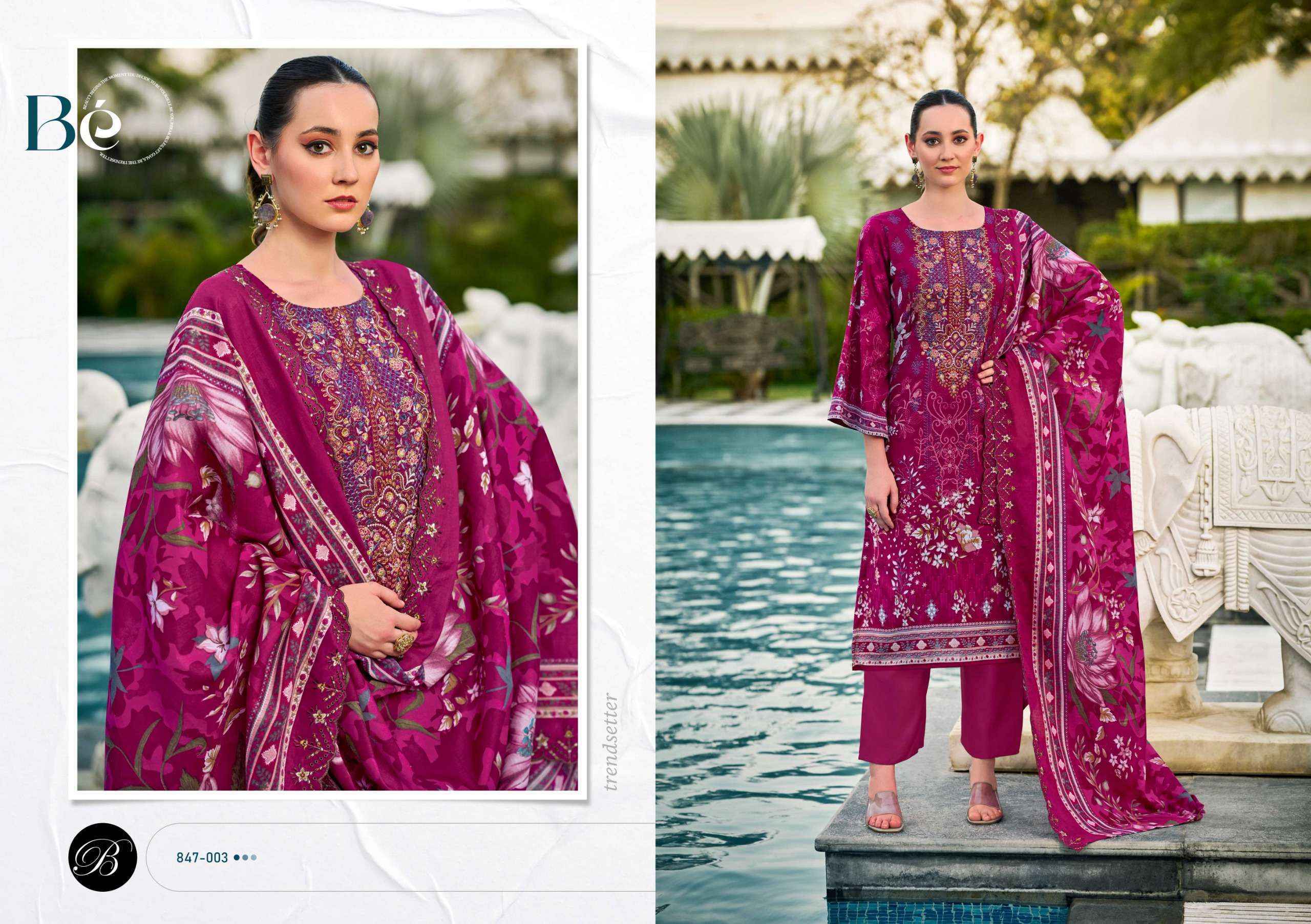 Belliza Guzarish Vol 23 Cotton Dress Material Wholesale Rate ( 8 Pcs Catalog )