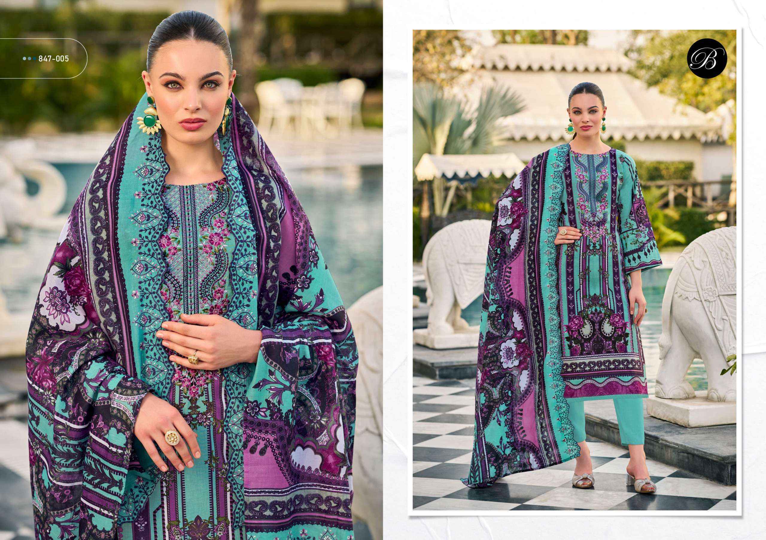 Belliza Guzarish Vol 23 Cotton Dress Material Wholesale Rate ( 8 Pcs Catalog )