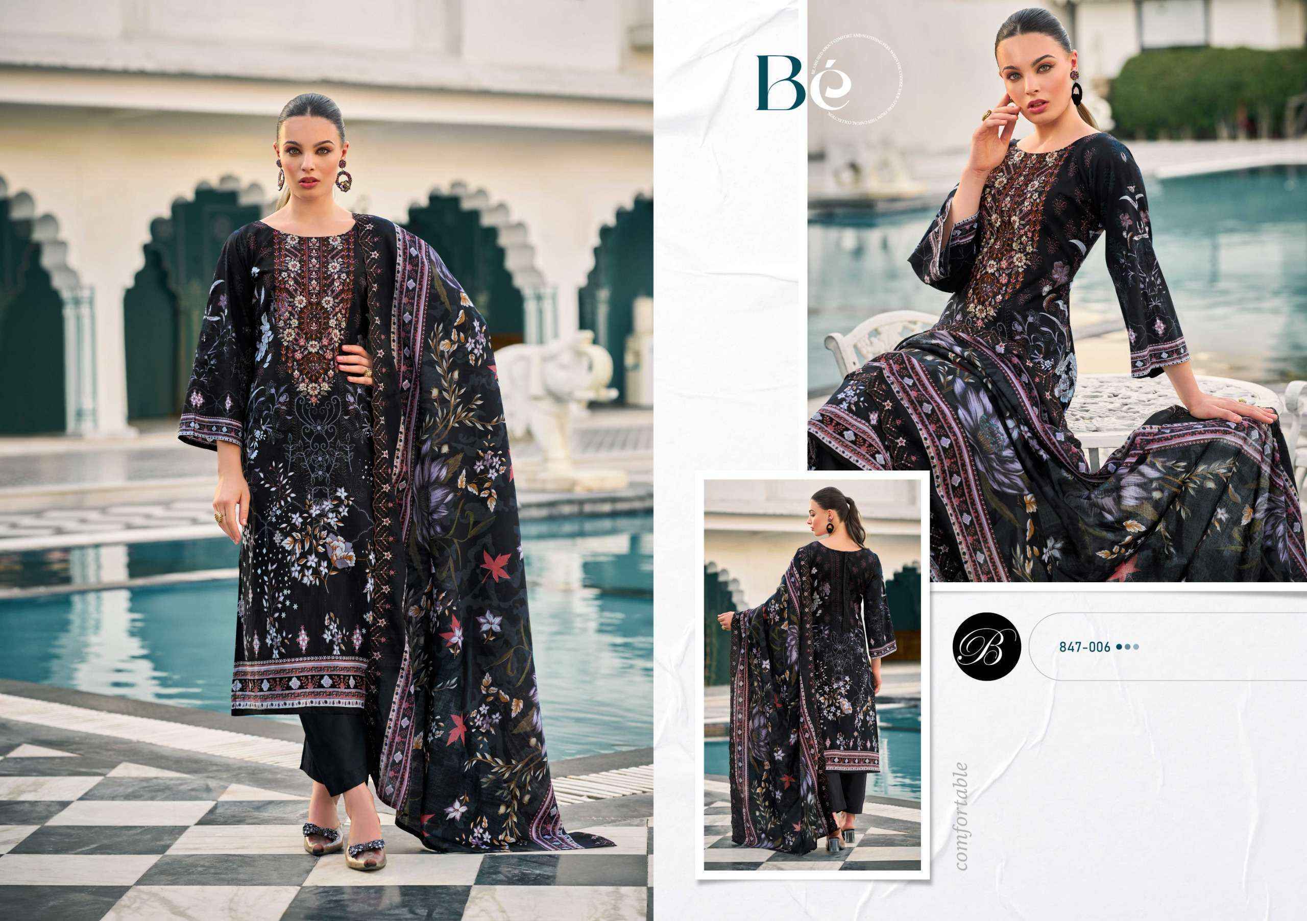 Belliza Guzarish Vol 23 Cotton Dress Material Wholesale Rate ( 8 Pcs Catalog )