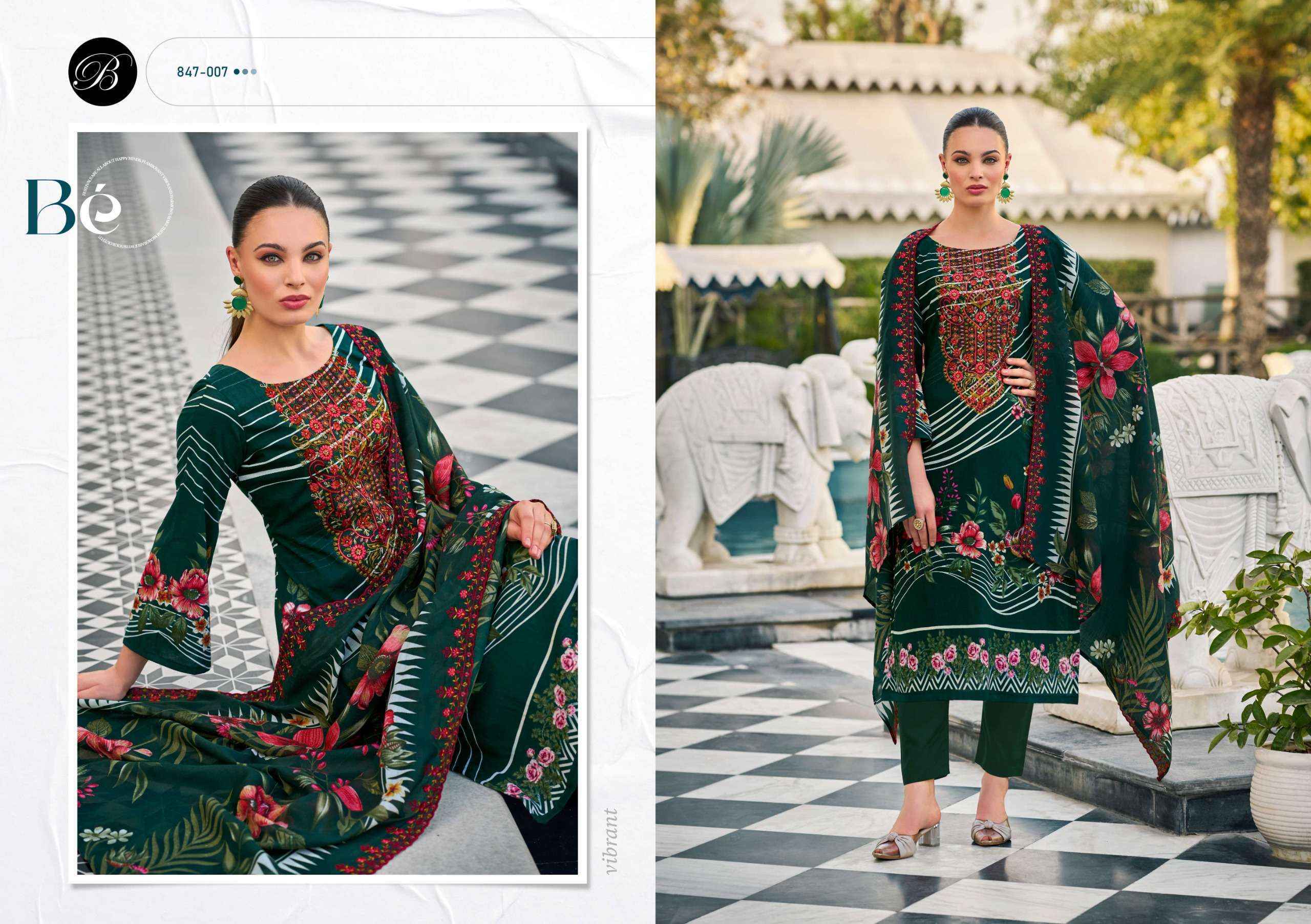 Belliza Guzarish Vol 23 Cotton Dress Material Wholesale Rate ( 8 Pcs Catalog )