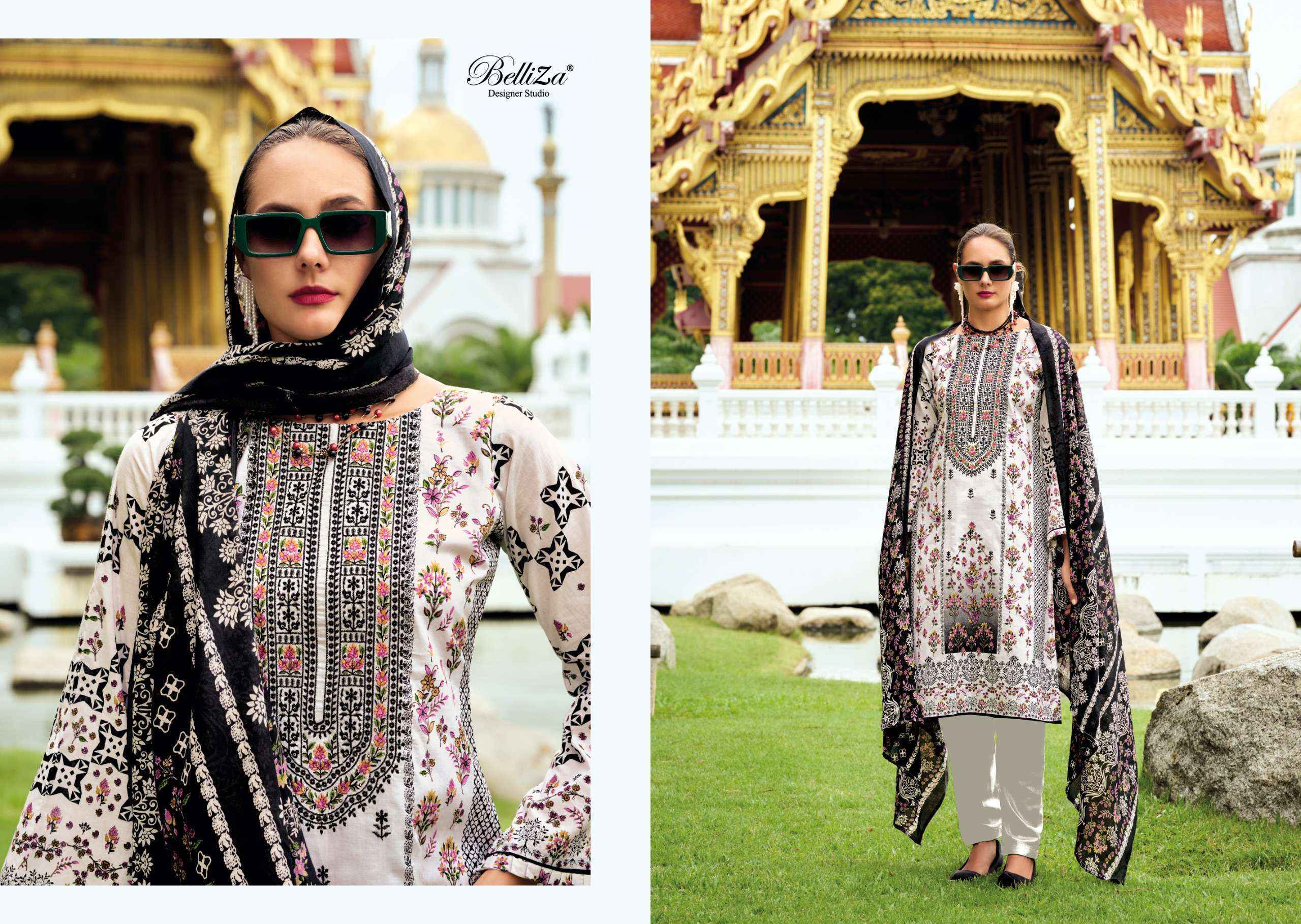 Belliza Naira Vol 108 Cotton Dress Material Wholesale Price ( 8 Pcs Catalog )