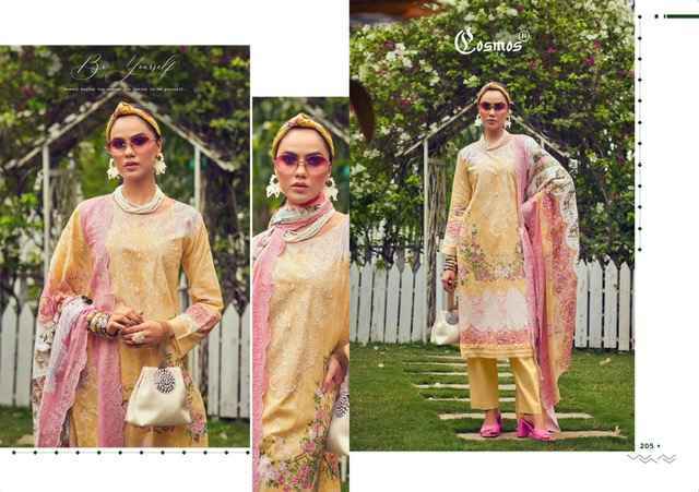 Cosmos Needle Wonder Vol 2 Lawn Cotton Pakistani Salwar Kameez ( 8 pcs Catalogue )