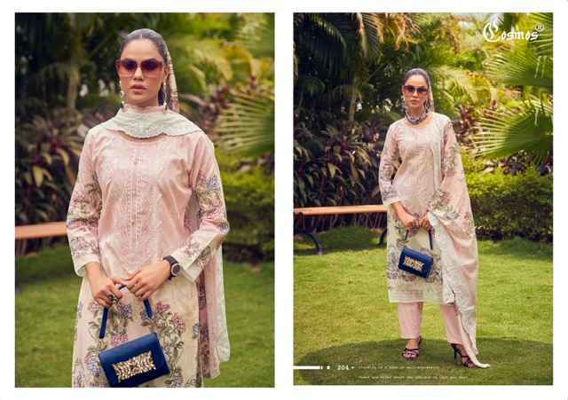 Cosmos Needle Wonder Vol 2 Lawn Cotton Pakistani Salwar Kameez ( 8 pcs Catalogue )