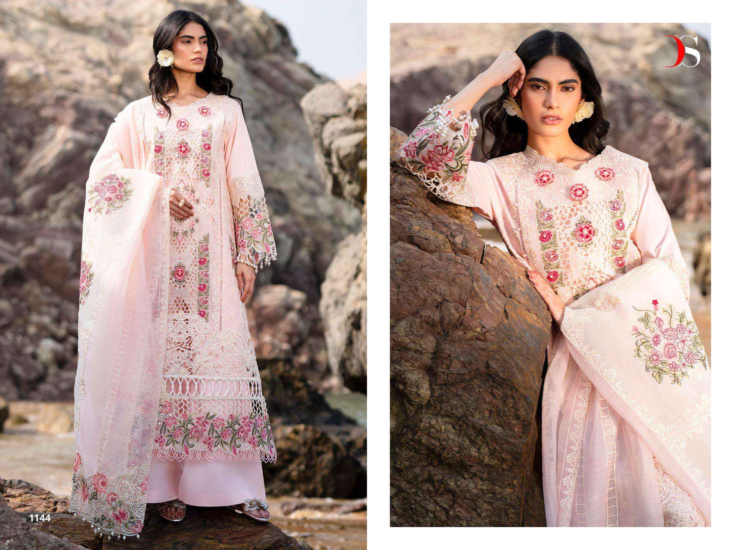 Deepsy Sirene Luxury Lawn 25 Cotton Dress Material - Wholesale Surat Market ( 6 pcs Catalogue )