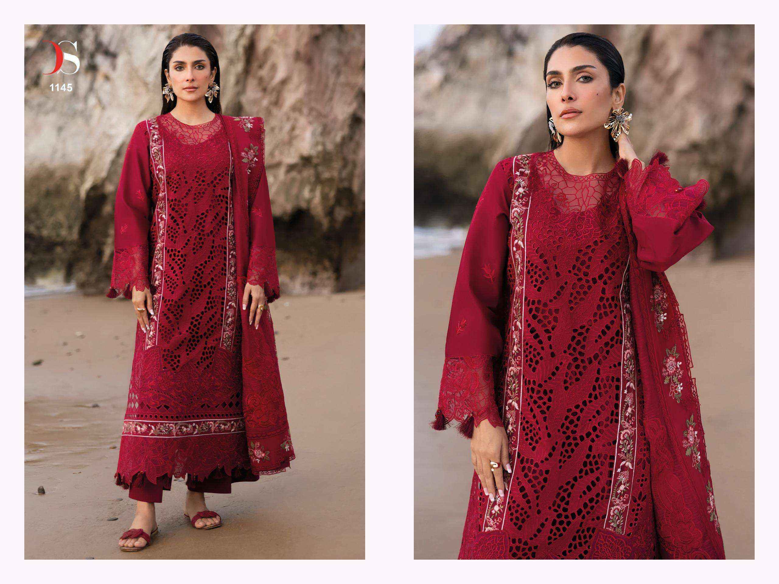 Deepsy Sirene Luxury Lawn 25 Cotton Dress Material - Wholesale Surat Market ( 6 pcs Catalogue )