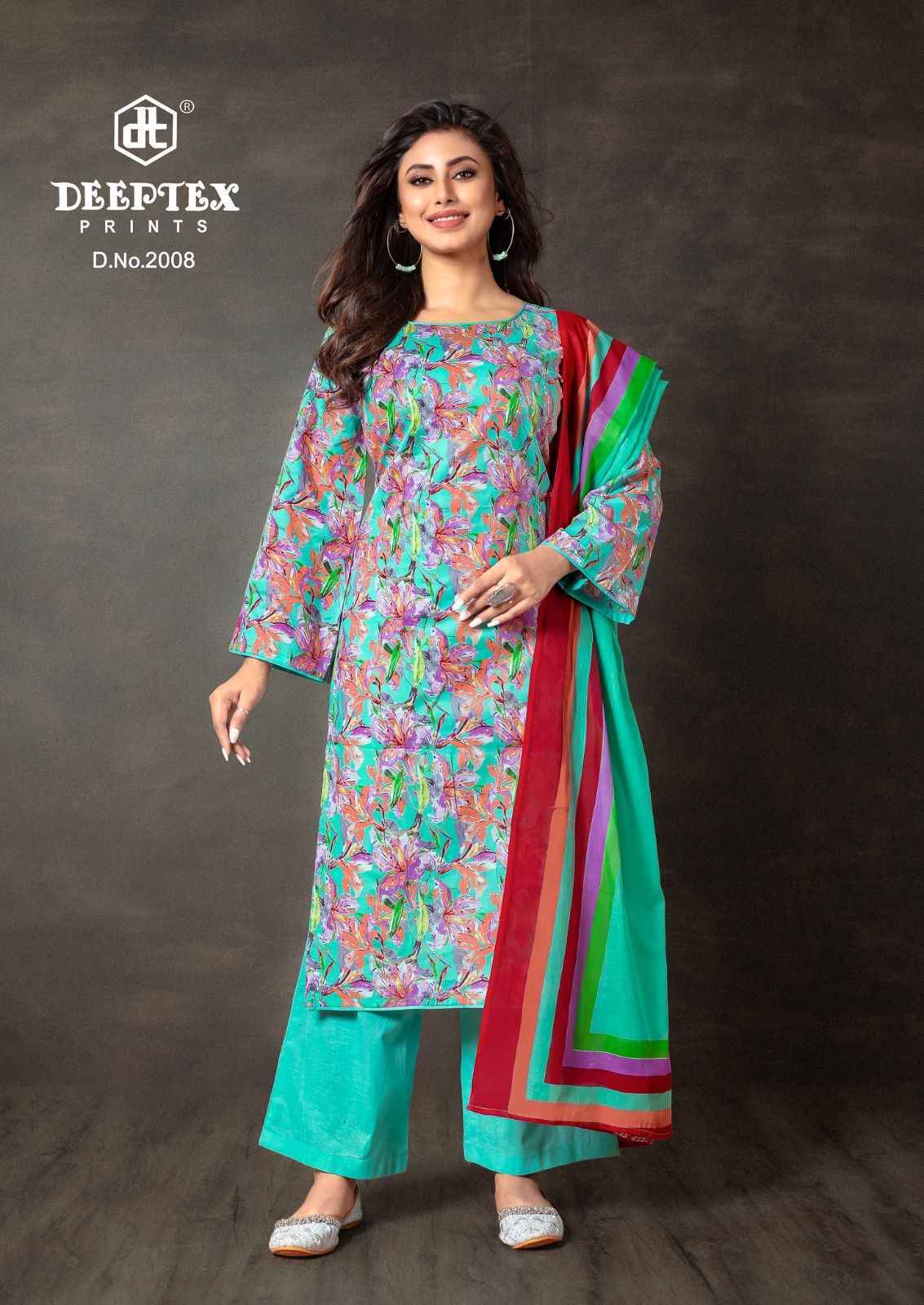 Deeptex Aalia Afreen Vol 2 Lawn Cotton Pakistani Salwar Kameez ( 8 pcs Catalogue )