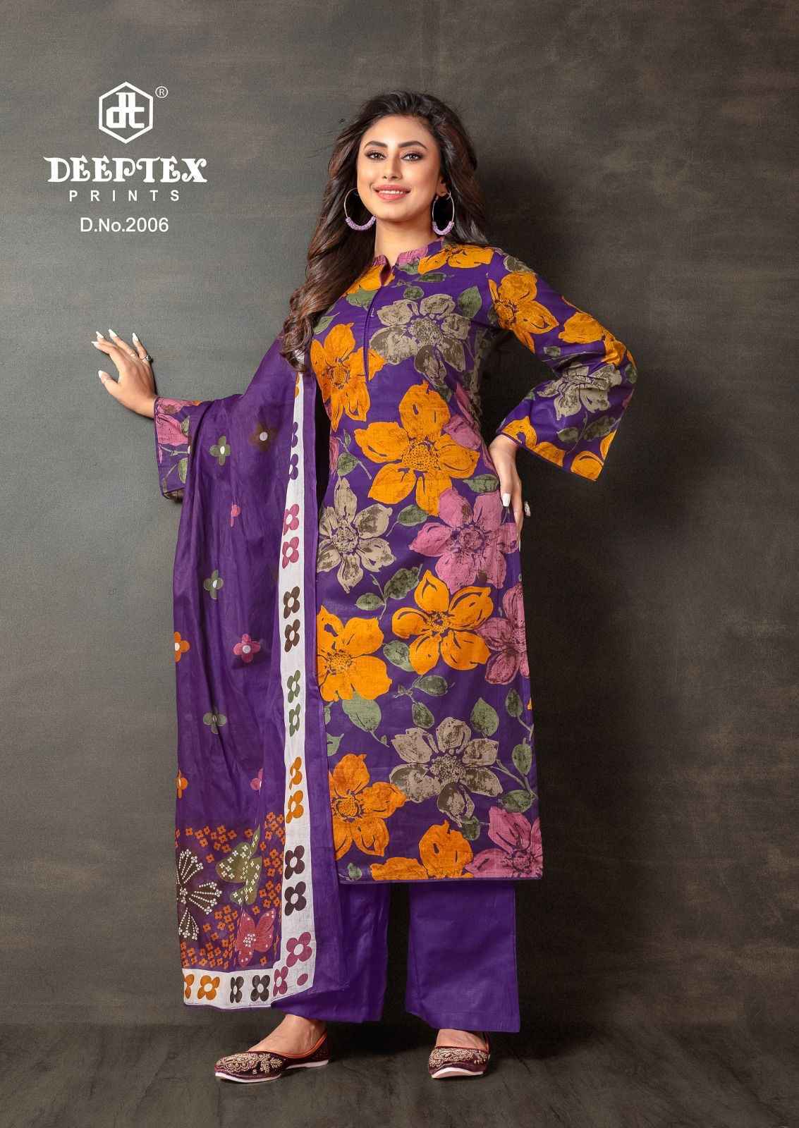 Deeptex Aalia Afreen Vol 2 Lawn Cotton Pakistani Salwar Kameez ( 8 pcs Catalogue )