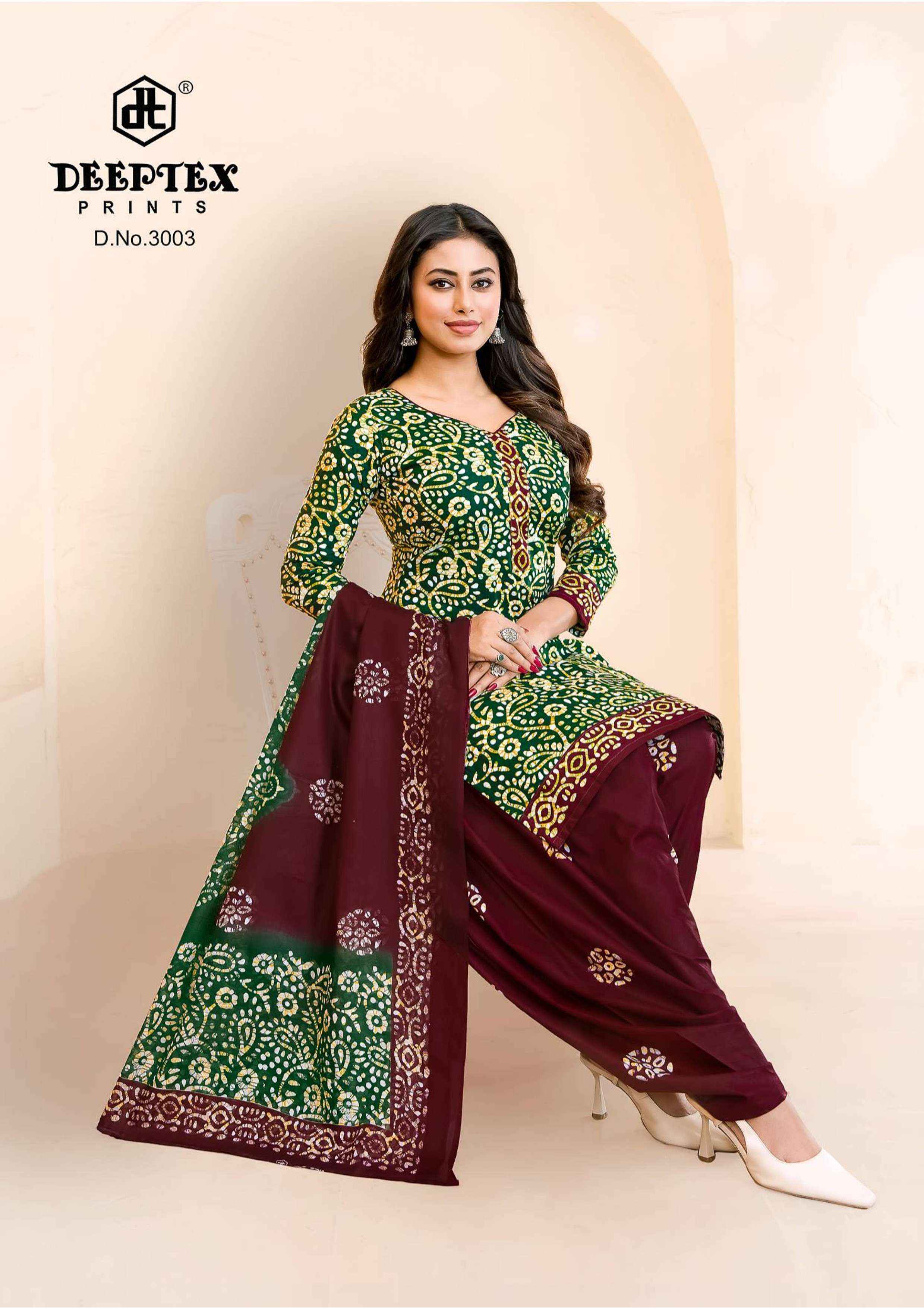 Deeptex Batik Plus Vol 30 Cotton Dress Material Wholesale Price ( 10 pcs Catalogue )