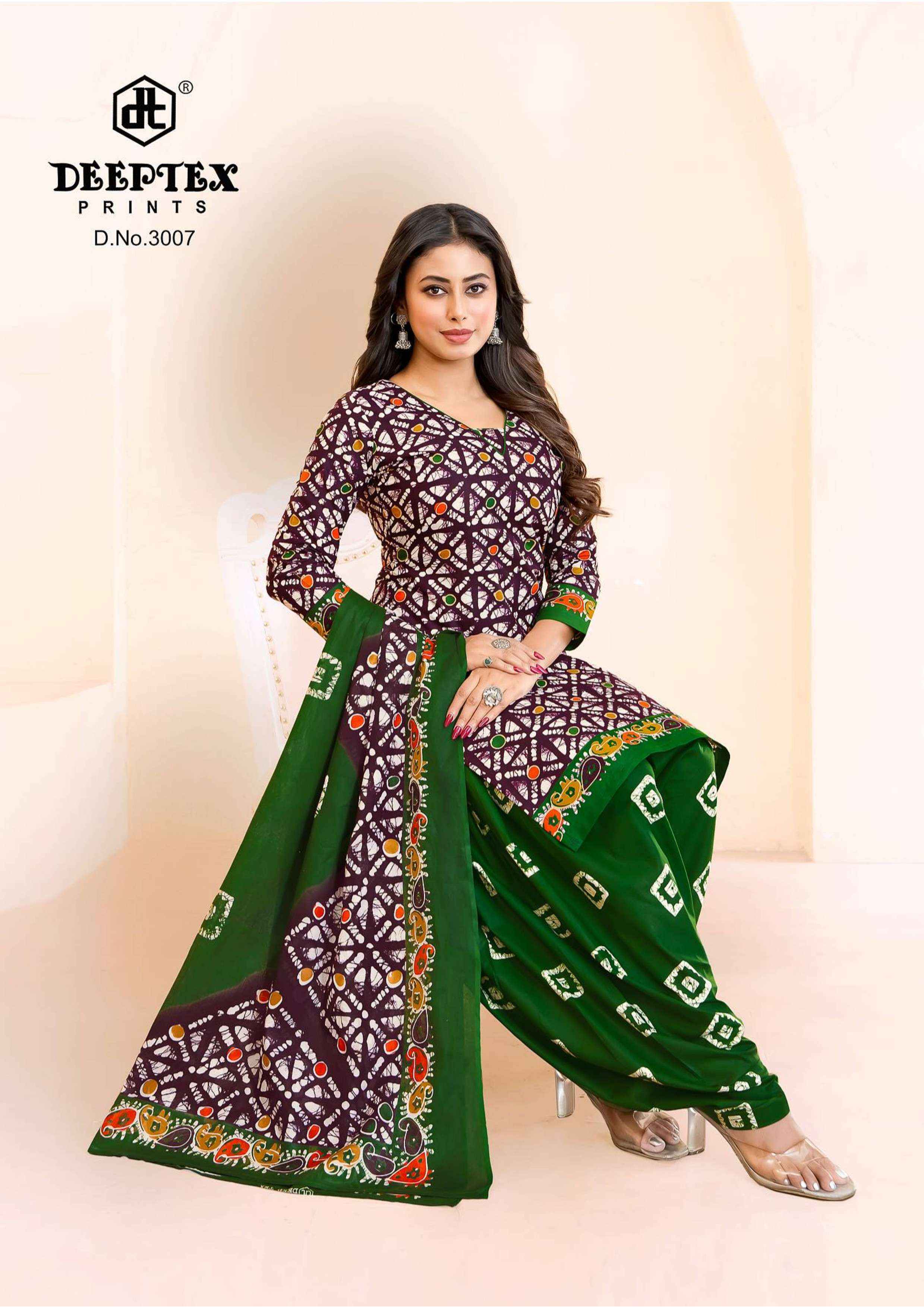 Deeptex Batik Plus Vol 30 Cotton Dress Material Wholesale Price ( 10 pcs Catalogue )