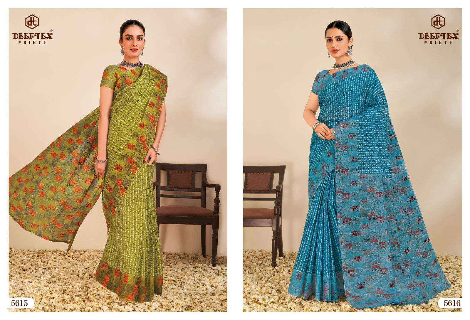 Deeptex Mother India Vol 56 Printed Pure Cotton Saree Online Shopping ( 30 Pcs Catalogue )