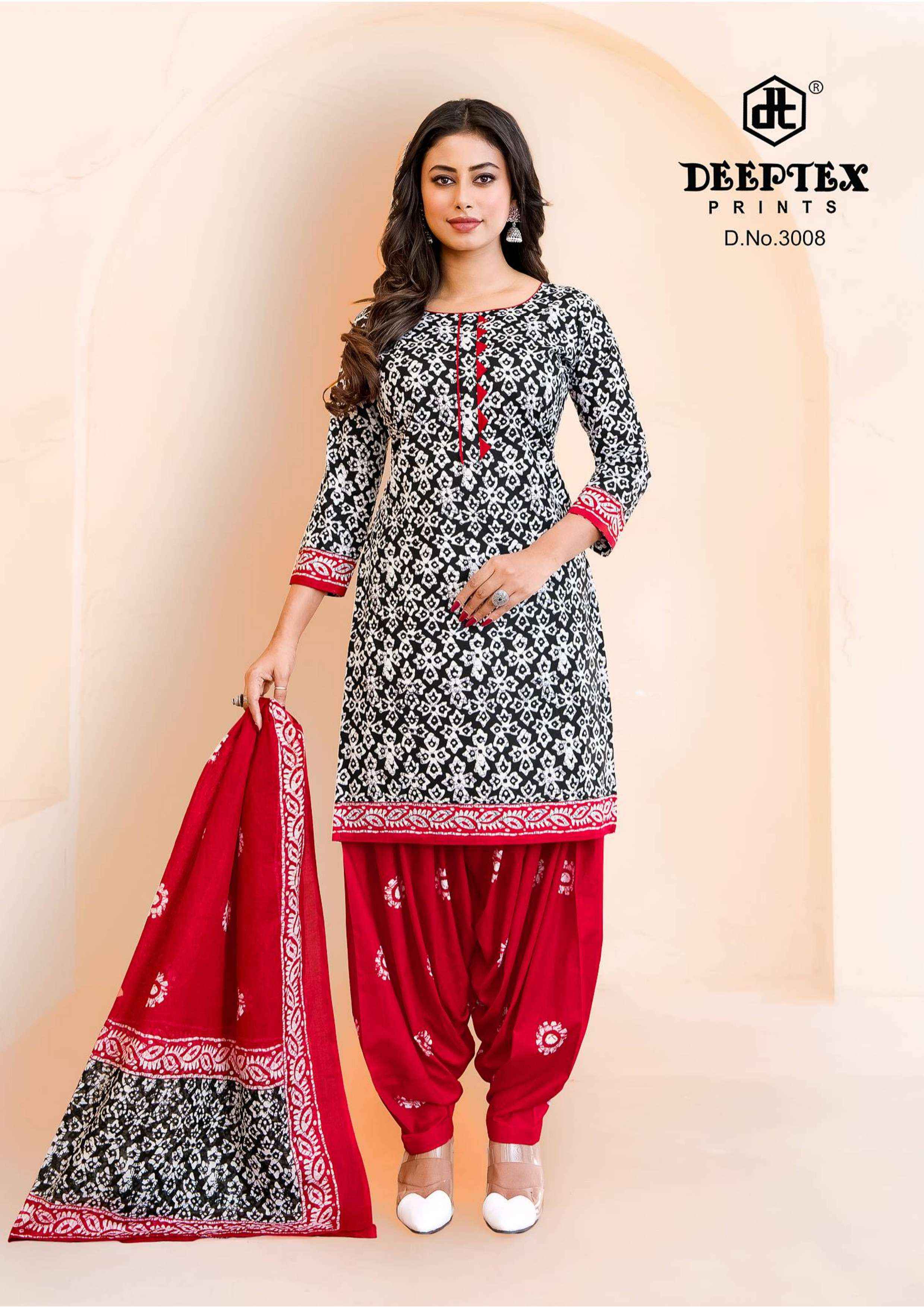 DEEPTEX PRINTS BATIK PLUS VOL 30 COTTON PRINT PATIYALA DRESS MATERIAL WHOLESALE PRICE ( 10 PCS CATALOG )