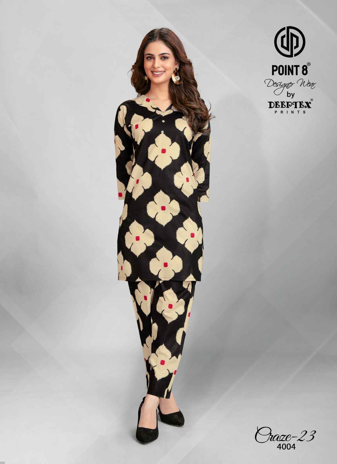 Deeptex Prints Craze Vol 23 Vol 4 Cotton Co Ord Set Wholesale Price ( 10 pcs Catalogue )