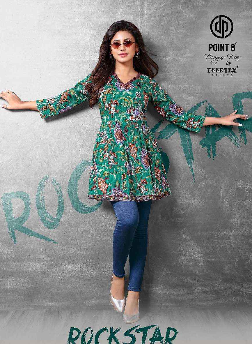 Deeptex Rockstar Cotton Top Set Wholesale Price ( 10 Pcs Catalog )