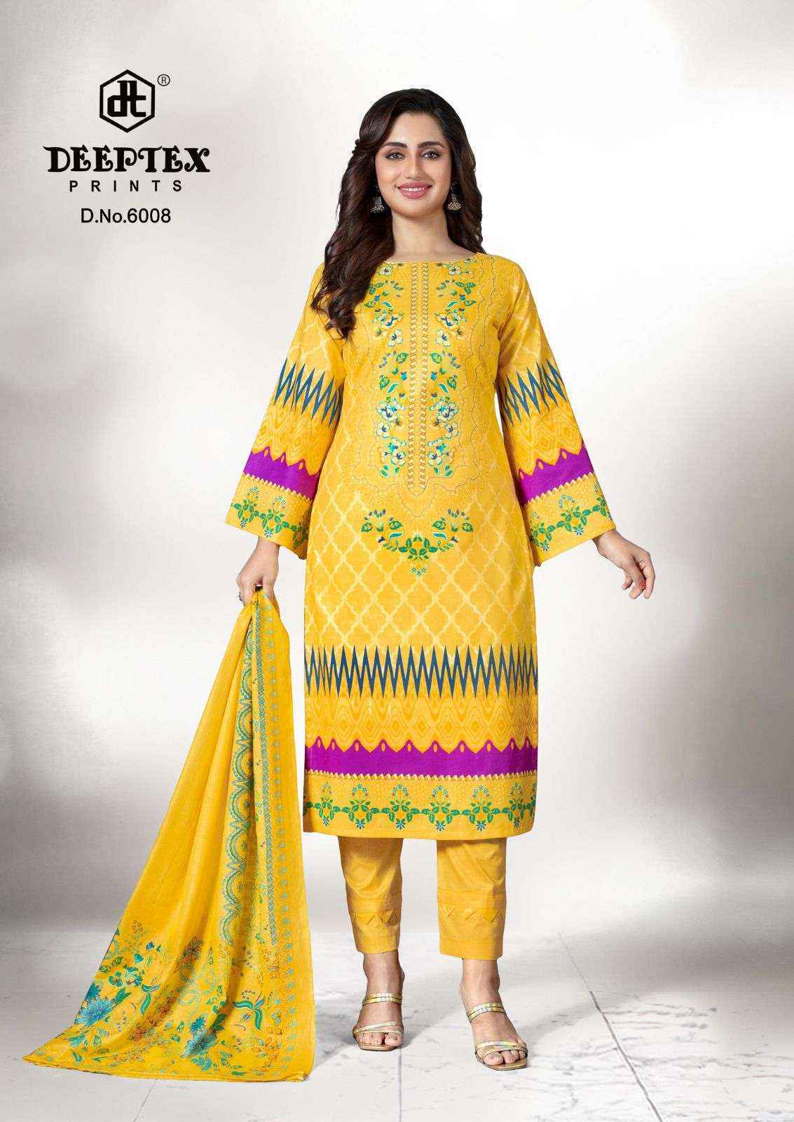 Deeptex Roohi Zara Vol 6 Lawn Cotton Dress Material Wholesale Price ( 8 Pcs Catalog )
