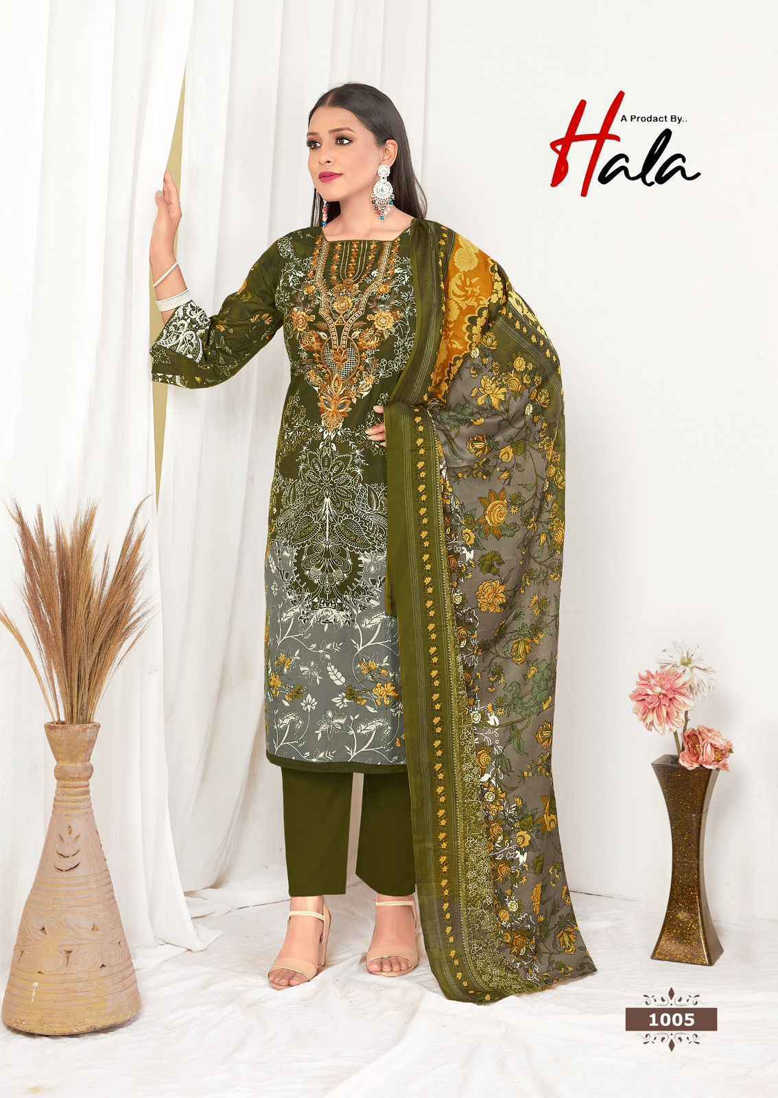 Hala Aayat Vol 1 Cotton Dress Material Wholesale Price ( 8 Pcs Catalog )