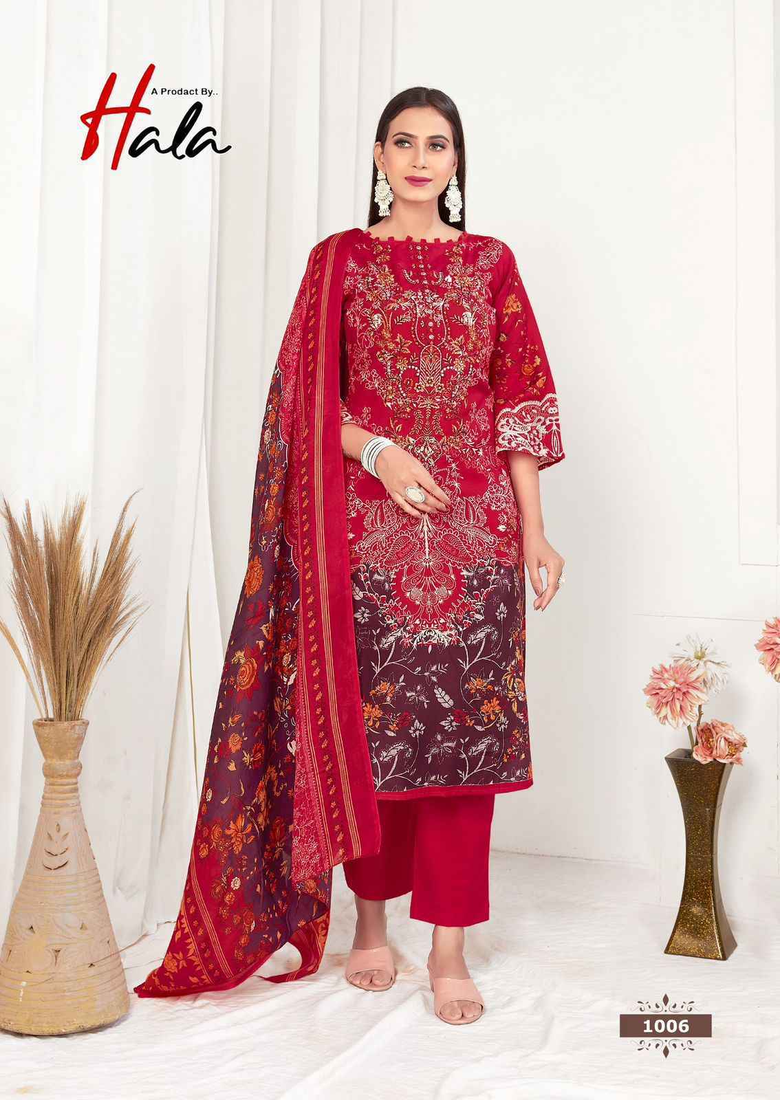 Hala Aayat Vol 1 Cotton Dress Material Wholesale Price ( 8 Pcs Catalog )