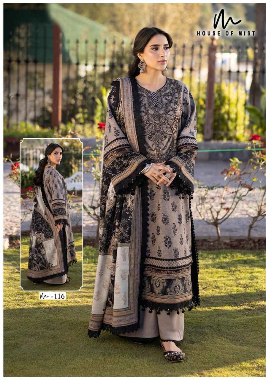 HOUSE OF MIST GHAZAL VOL-12 PURE COTTON PAKISTANI SUITS ( 6 PCS CATALOG )