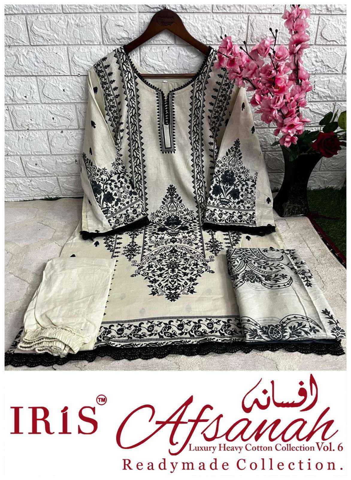 Iris Afsanah Vol 6 Readymade Cotton Dress Material ( 10 pcs Catalogue )