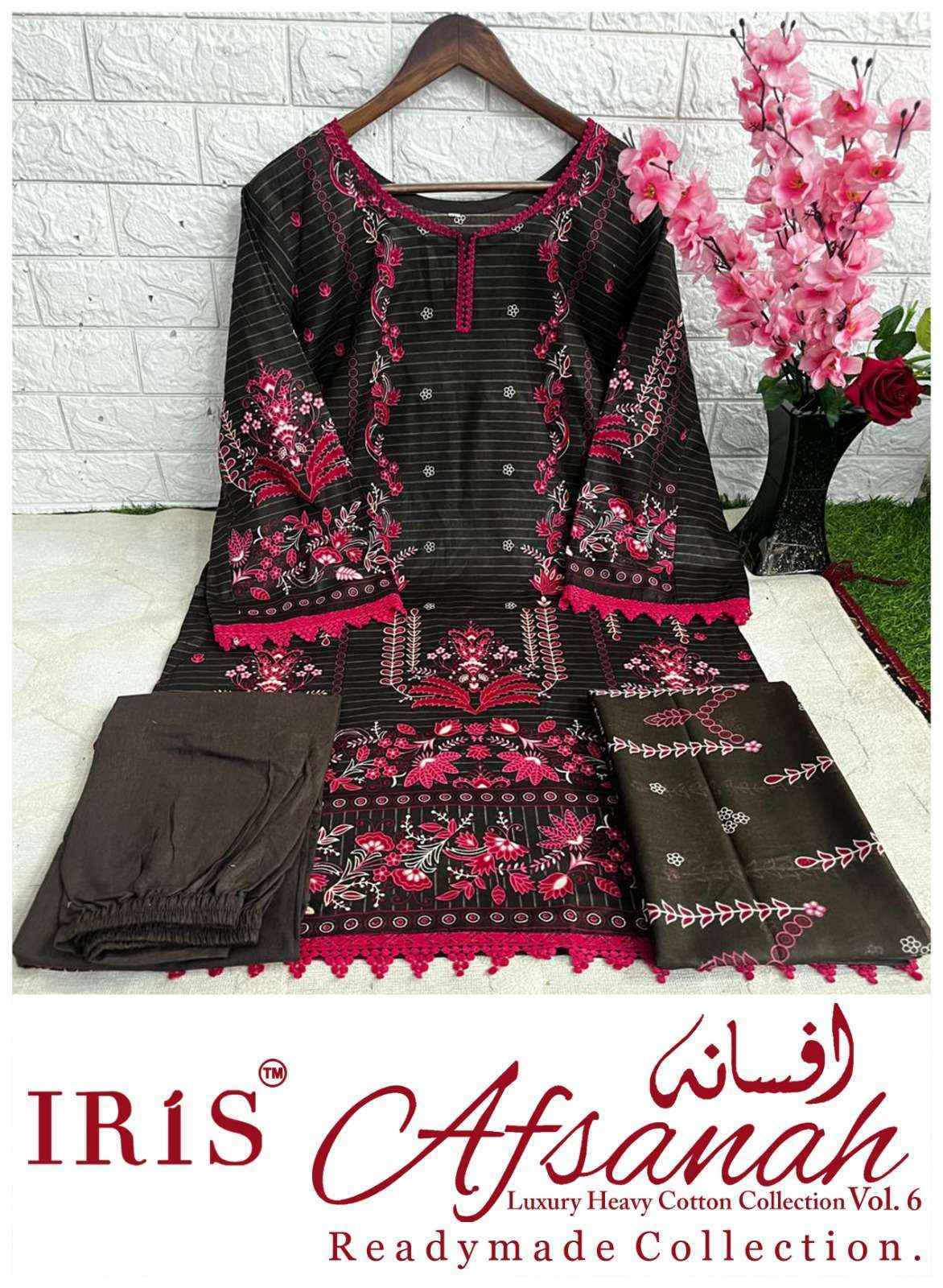 Iris Afsanah Vol 6 Readymade Cotton Dress Material ( 10 pcs Catalogue )