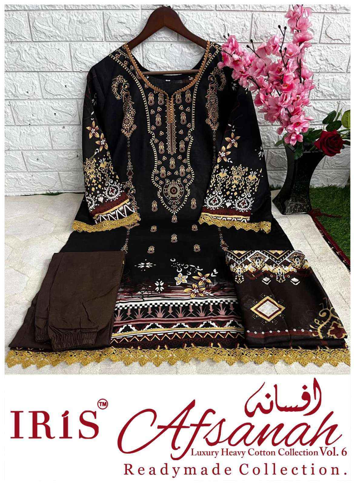 Iris Afsanah Vol 6 Readymade Cotton Dress Material ( 10 pcs Catalogue )