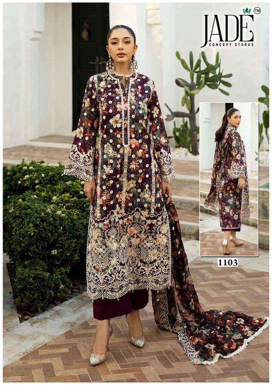 JADE BIN SAEED HEAVY COTTON LUXURY COLLECTION VOL 11 READY MADE COLLECTION WHOLESALE PRICE ( 6 PCS CATALOG )