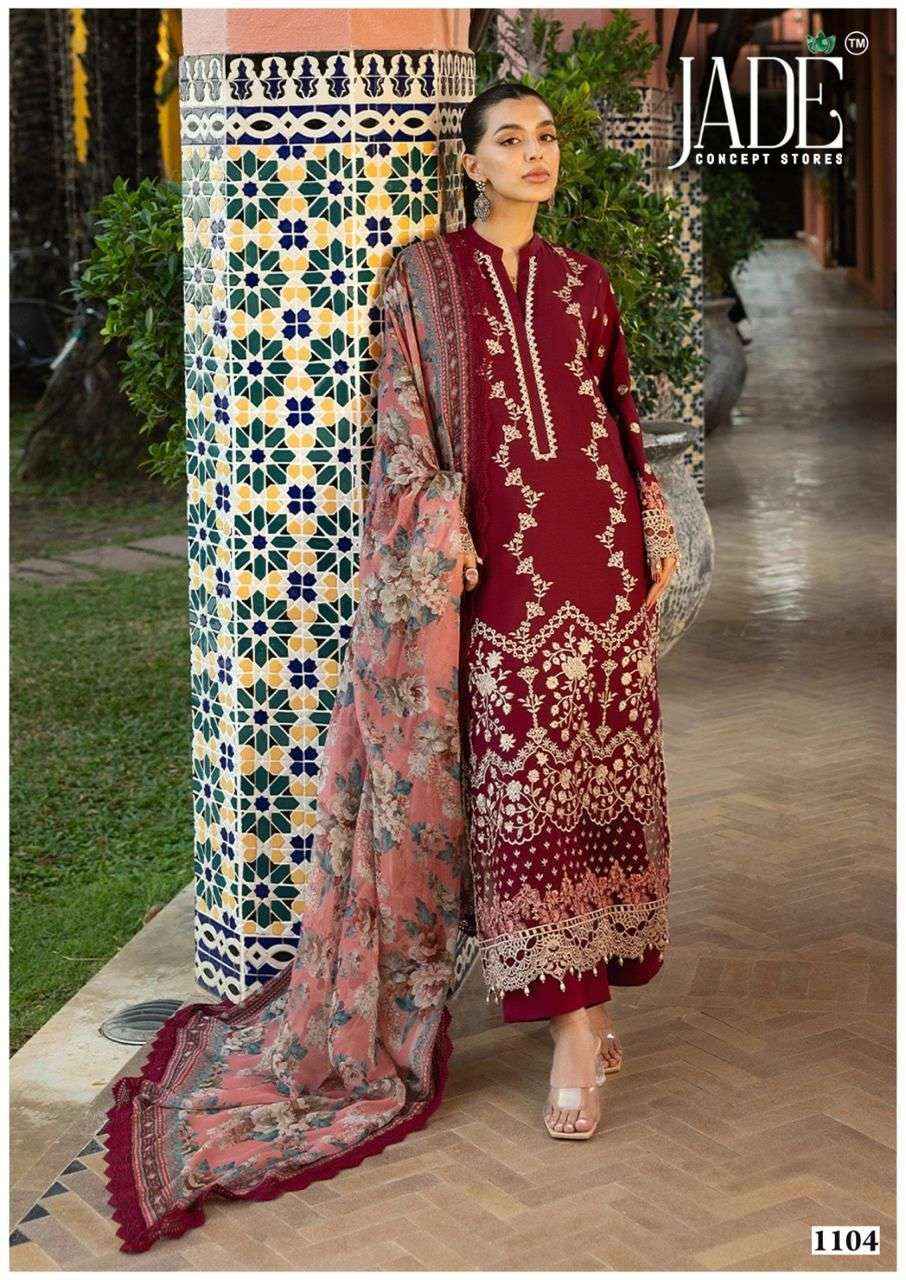 JADE BIN SAEED HEAVY COTTON LUXURY COLLECTION VOL 11 READY MADE COLLECTION WHOLESALE PRICE ( 6 PCS CATALOG )