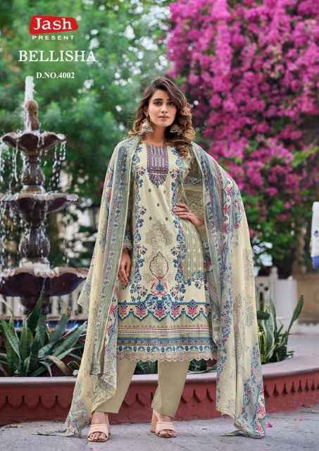 Jash Bellisha Vol 4 Cotton Pakistani Salwar Kameez wholesale Surat ( 10 pcs Catalogue )