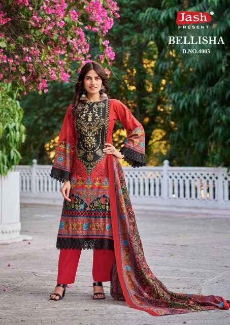 Jash Bellisha Vol 4 Cotton Pakistani Salwar Kameez wholesale Surat ( 10 pcs Catalogue )