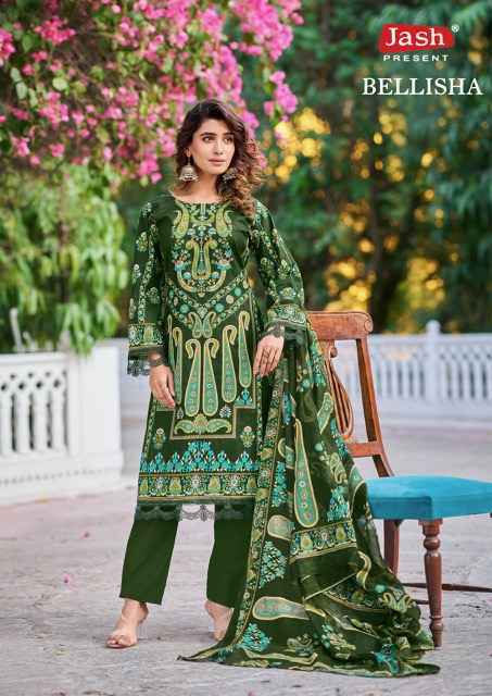Jash Bellisha Vol 4 Cotton Pakistani Salwar Kameez wholesale Surat ( 10 pcs Catalogue )