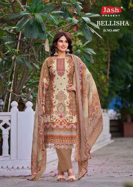 Jash Bellisha Vol 4 Cotton Pakistani Salwar Kameez wholesale Surat ( 10 pcs Catalogue )