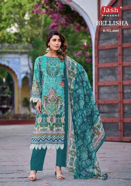 Jash Bellisha Vol 4 Cotton Pakistani Salwar Kameez wholesale Surat ( 10 pcs Catalogue )