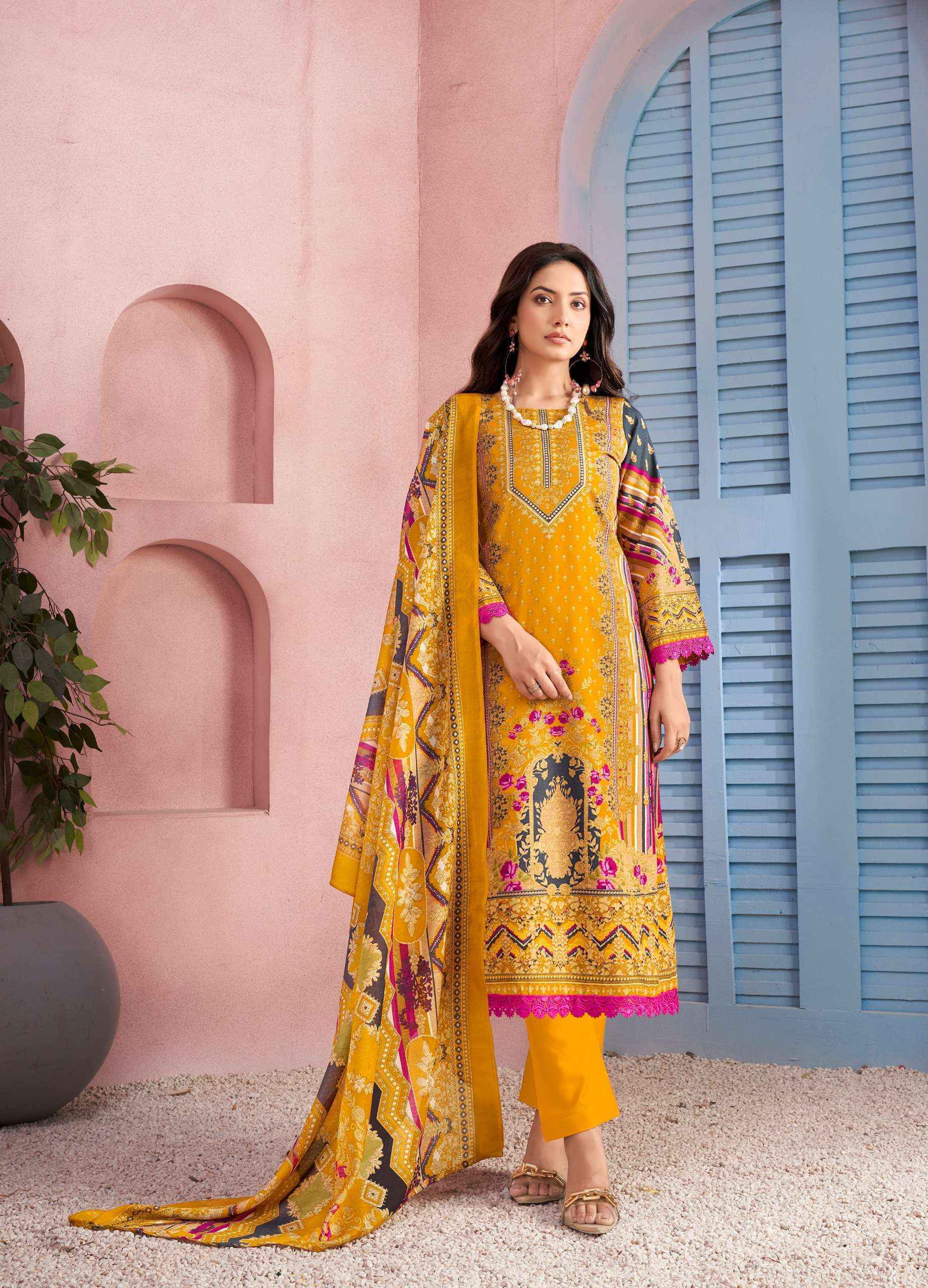 Jash Qurbat Vol-3 Cotton Dress Material New Catalog (8 pcs Catalogue)