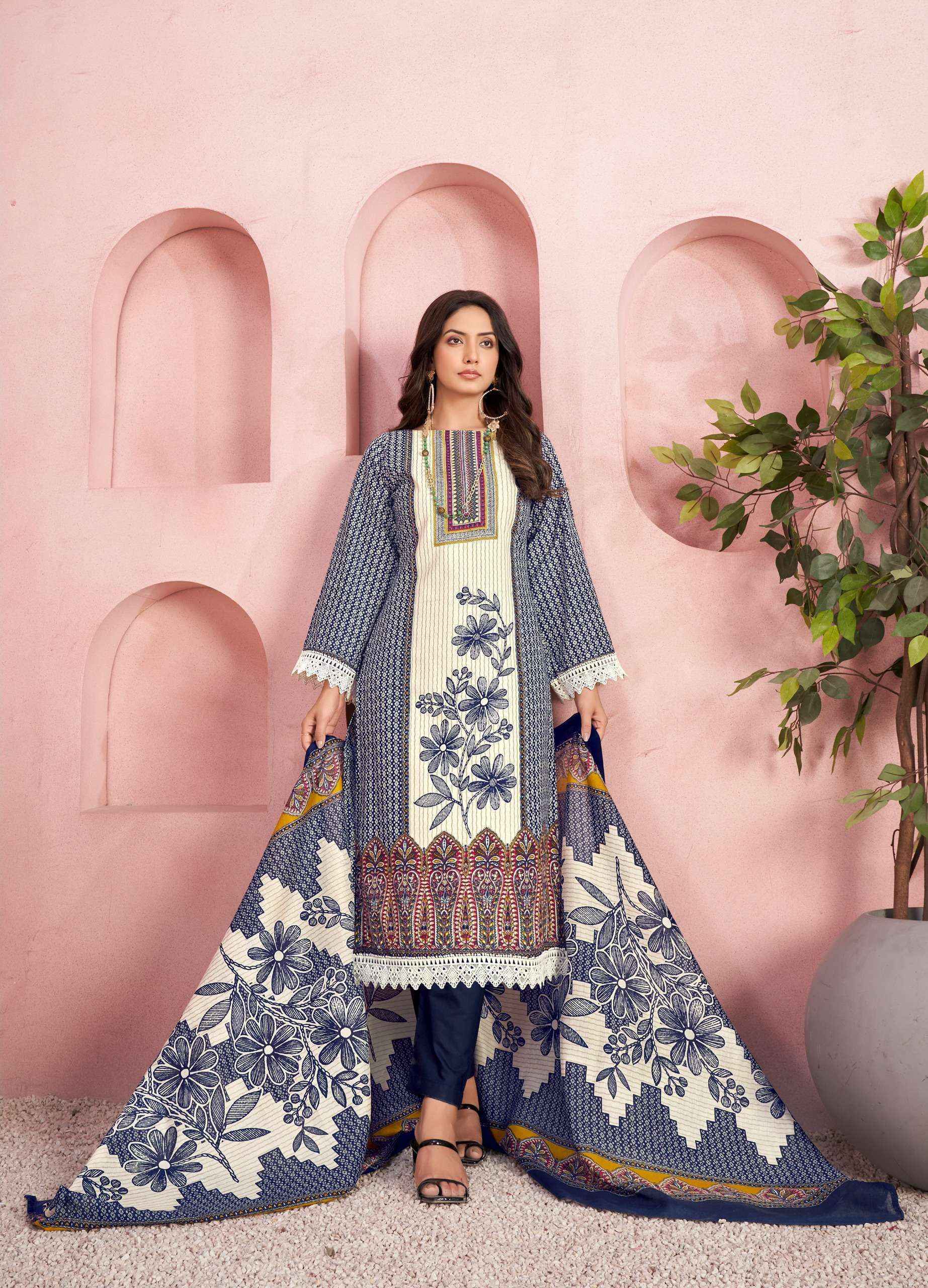 Jash Qurbat Vol-3 Cotton Dress Material New Catalog (8 pcs Catalogue)