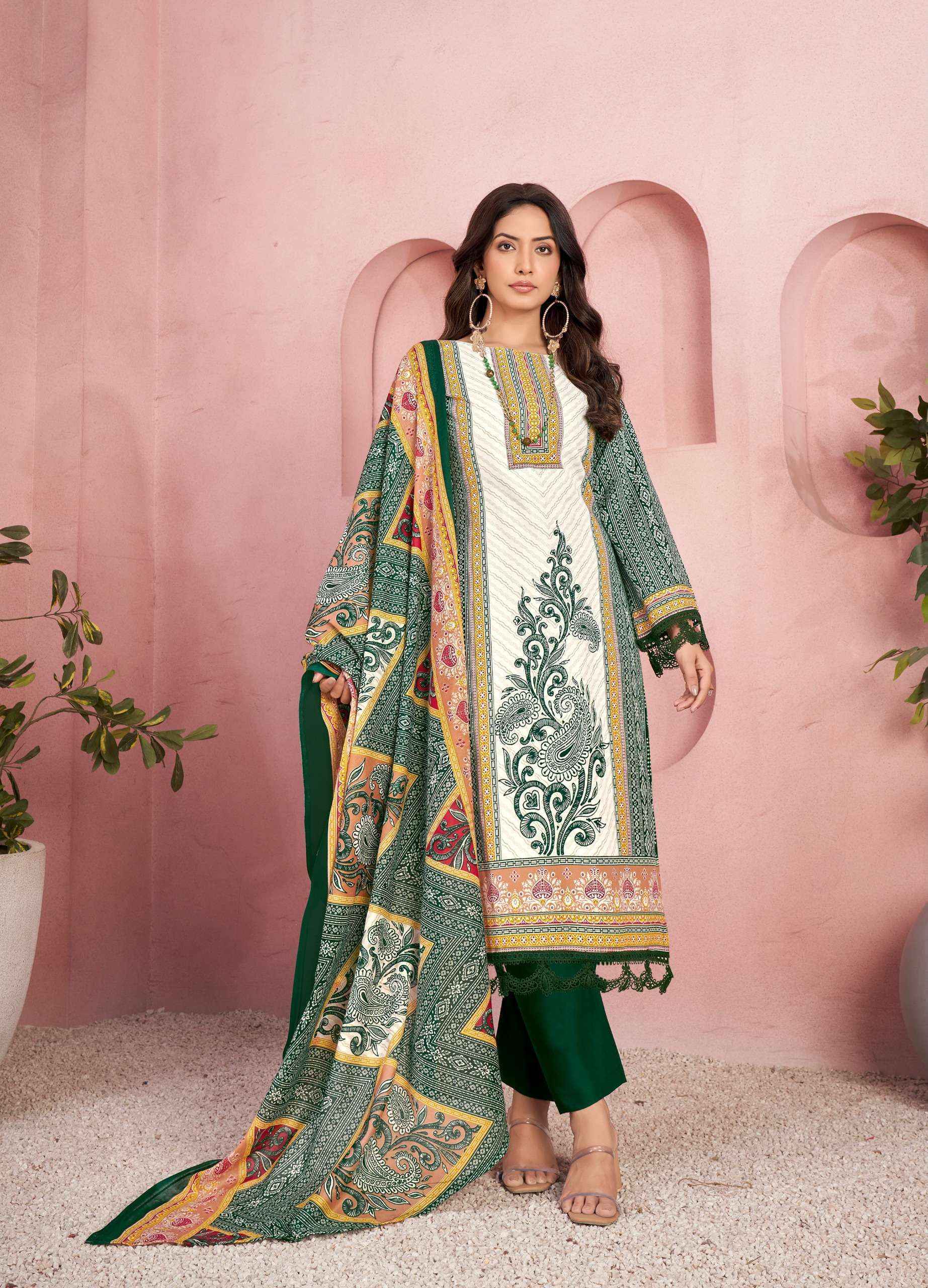 Jash Qurbat Vol-3 Cotton Dress Material New Catalog (8 pcs Catalogue)