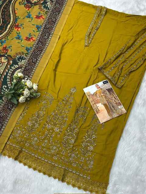 Jihan 3585 Rayon Cotton Dress Material Wholesale Price ( 5 pcs Catalogue )