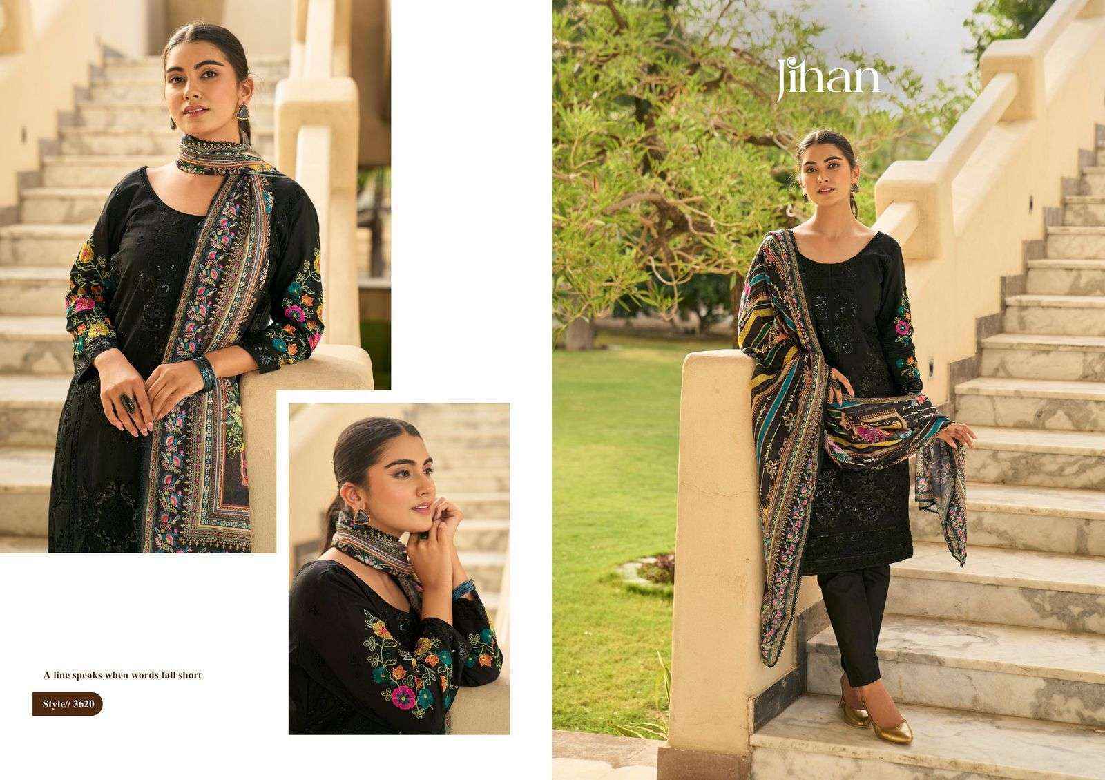 Jihan Taskeen Vol 3 Cotton Dress Material Wholesale Price ( 6 Pcs Catalog )