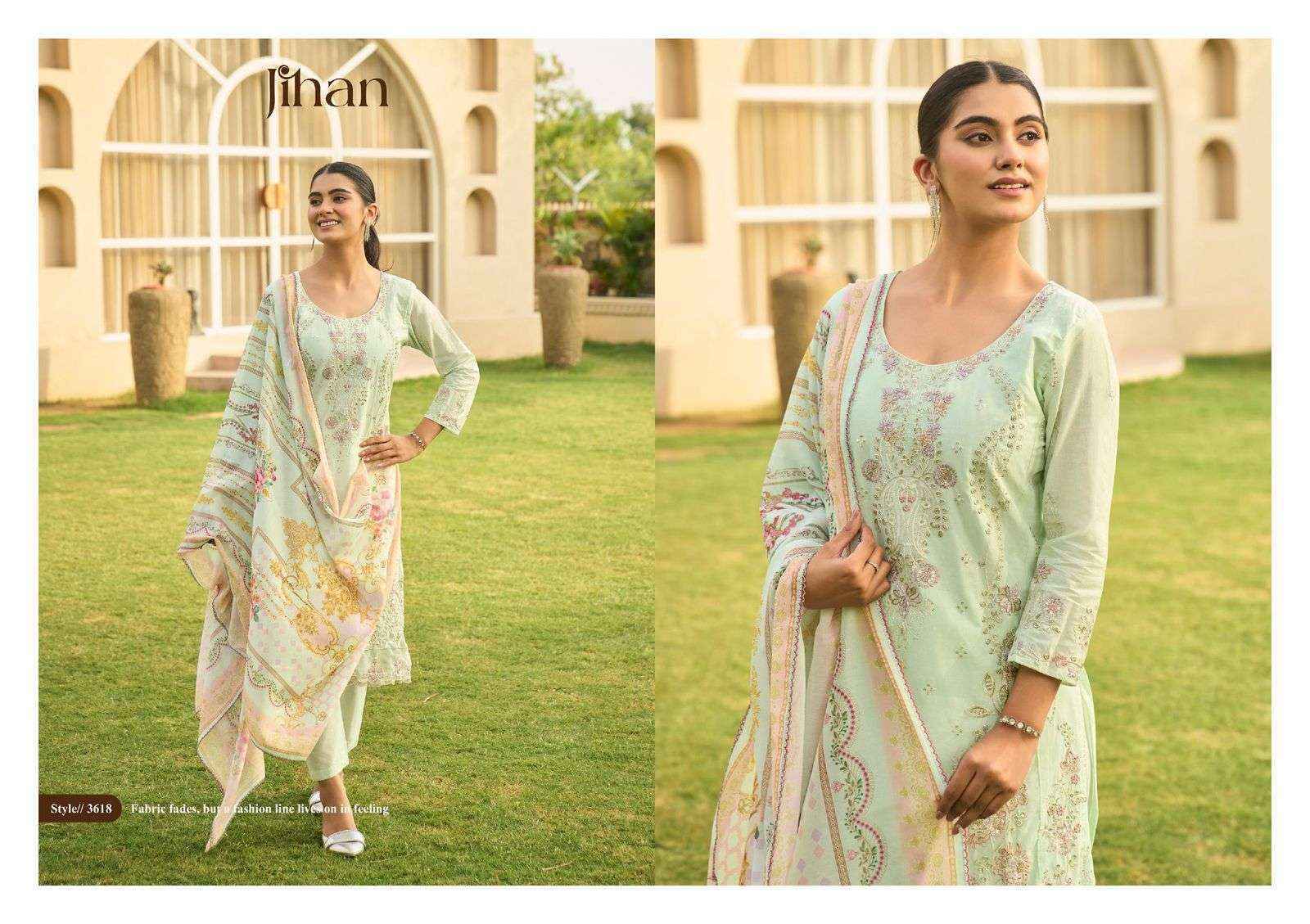Jihan Taskeen Vol 3 Cotton Dress Material Wholesale Price ( 6 Pcs Catalog )